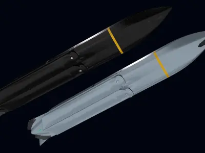 AGM-158 XR Missile 3D model