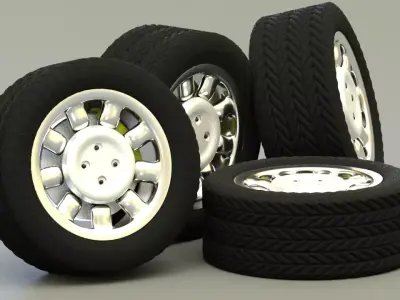 Car Tire 3D model from CGTrader