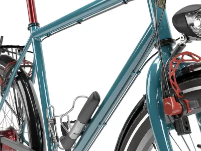 Bicycle Touring Bike 3D model
