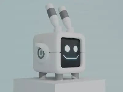 Robot 3D model 77