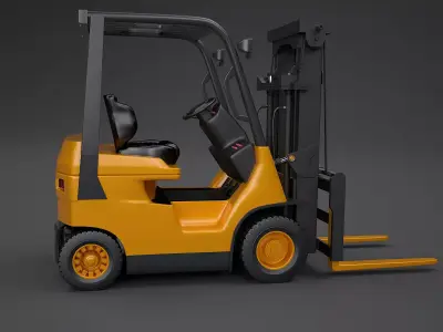 Generic Forklift 3D model