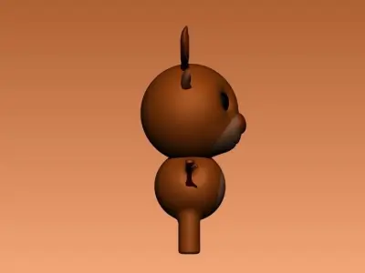Cartoon Deer 3D model purchase