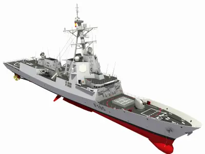 SPS CRISTOBAL COLON - ALVARO DE BAZAN 3D model