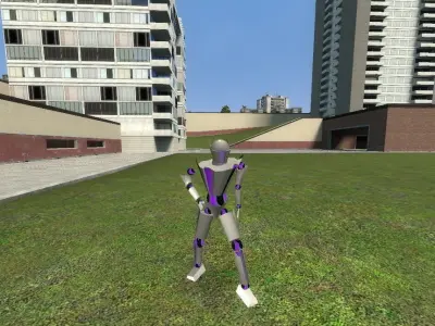 Zhing Mannequin Low-poly 3D model