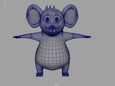 RAT 3D MODEL Free 3D model
