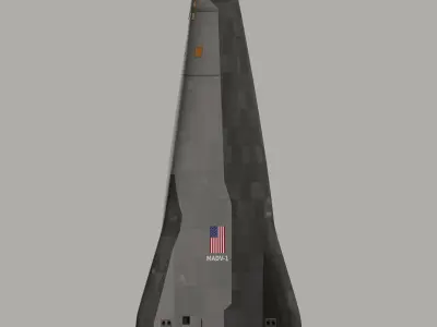 Lockheed Martin Mars Ascent Descent Vehicle 3D model