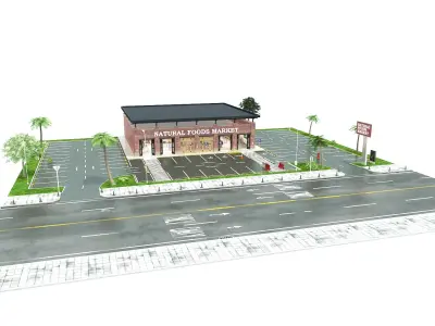  Supermarket and Natural Food Market Collection 