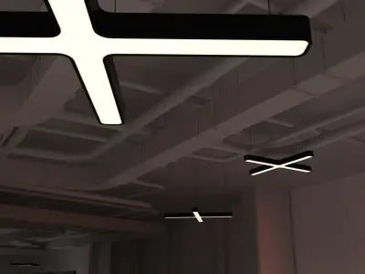 CYGNUS office space in shanghai Free 3D model