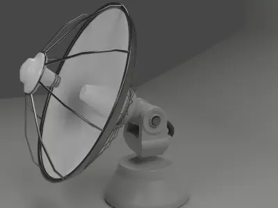 antenna satellite dish 3D model