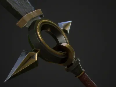 sword Low-poly 3D model