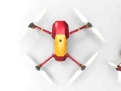 Drone 4 type A 3D model