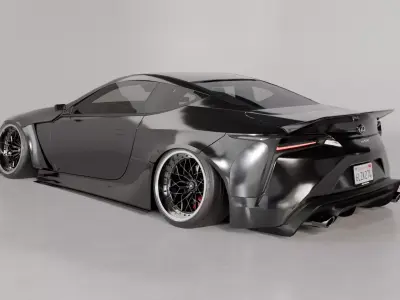 Lexus LC 500 3D model