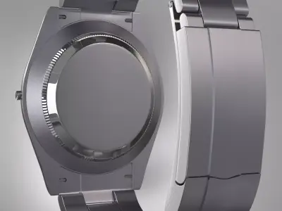 Rolex Oyester Perpetual 41 mm Black Dial 3D model