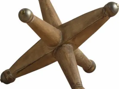 Brown Gold Barthell Sculpture Free 3D model