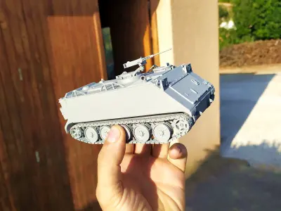 Armored vehicle M113 APC  - STL files- vietnam war era  3D print model