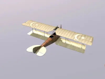 Albatros C3 3D model by kupproduction