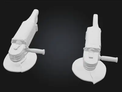 Angle Grinders Evolution  From Classic to Cutting-Edge 3D model