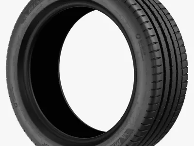 Michelin Pilot Sport 4 Tire 3D model