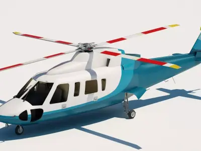 Ciborgsky Z-76 Low-poly 3D model