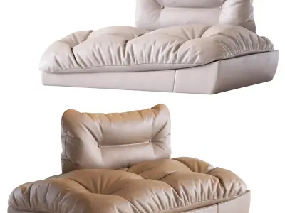 Milano Baxter Armchair 3D model