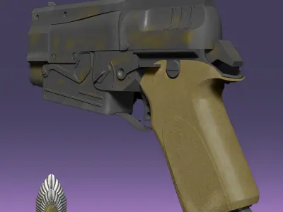 Fallout 10mm Cosplay 3d digital download 3D print model purchase