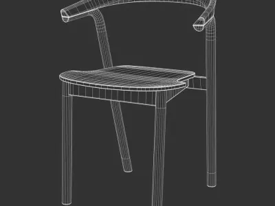  Timber Replica Alki Wrap Chair Model 