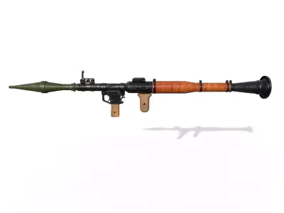 RPG-7 3D model