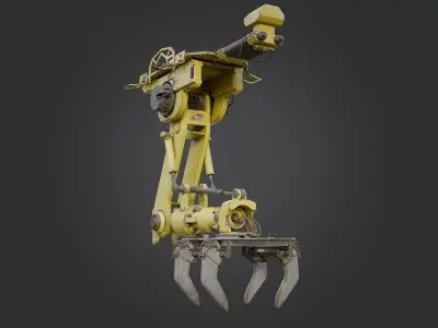 Industrial Robot G-1 Low-poly 3D model