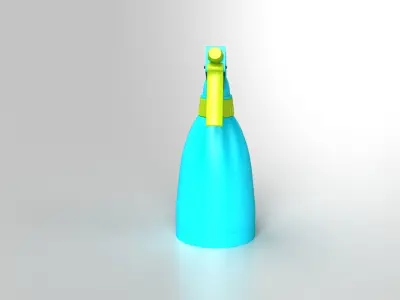 spray bottle 3D model purchase
