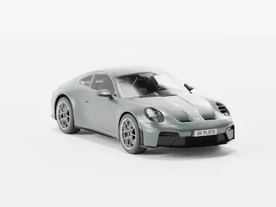 Porsche 911 Gt3 Touring 2025 Free 3D model