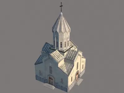 Church 3D model get