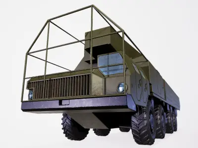 Combat duty 15B231 Low-poly 3D model