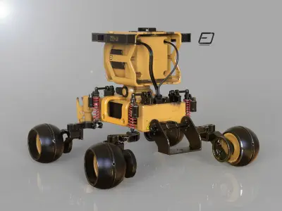 wall-E  the Movie concept character Free 3D model