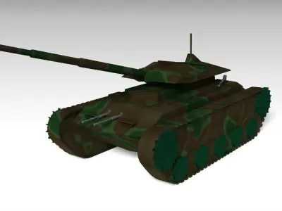 Military Tank  3D print model