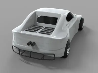 Bandolero race car 3D print model purchase