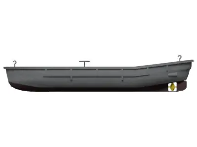 japanese army Shohatsu class 3D model