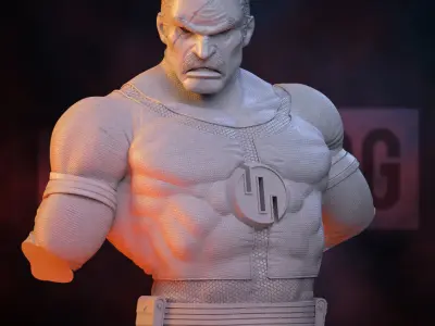 Fan Art Conquest from Invincible - Bust 3D print model