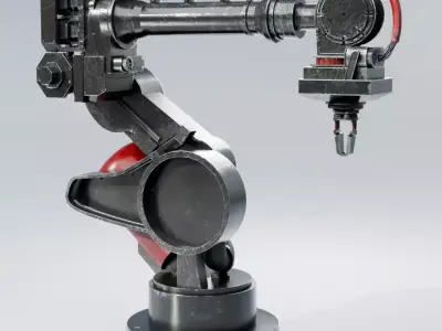 Industrial Mechanical Arm 3D model