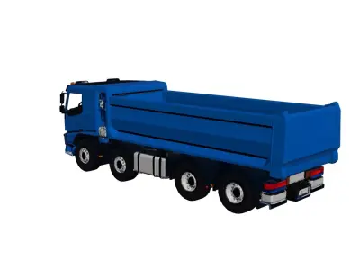Volvo FH16 Dump Truck 3D Model 3D model