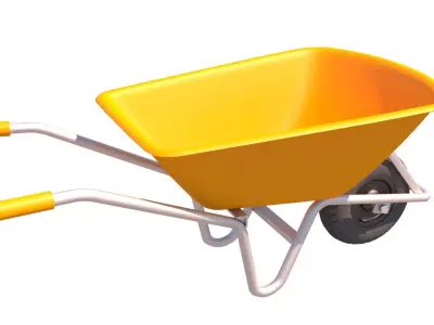 wheelbarrow 3D model