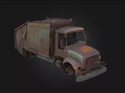 Rusty Relic  Timeworn Echo from the Past 3D model
