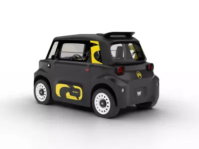 Citroen Ami Rip Curl 2026 3d model 3D model