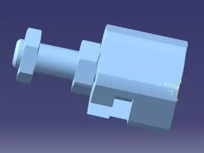 ACCOUPLEMENT  COMPRESSION RADIALE  3D model
