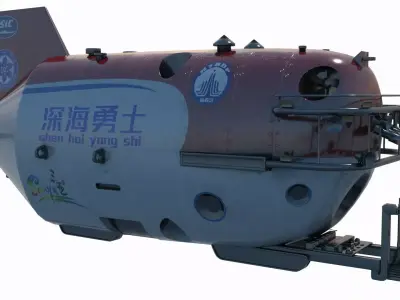 Submersible Deep Sea Warrior 3D model