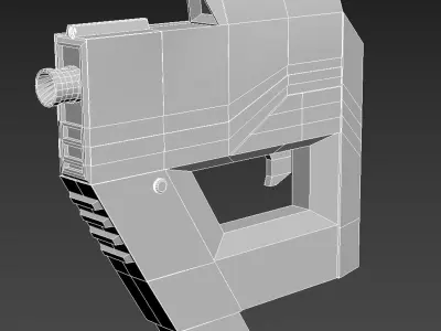 SCI-FI GUN MINIS Low-poly 3D model