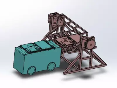 AGV CAR 3D model