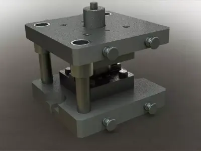 Stamp bending 396 3D model