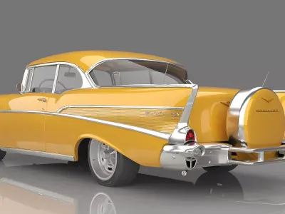 1957 Chevrolet Bel Air 3D model purchase