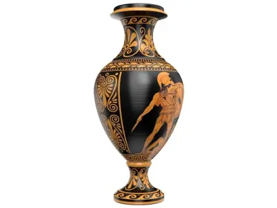 Greek Vase - Ancient Greek Pottery 3D model