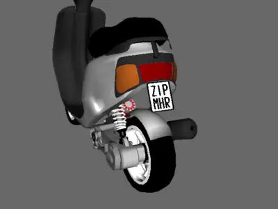 zip sp fast rider 3D model